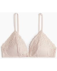 H&M - Soutien-Gorge Souple Et Paddé En Dentelle - Lyst