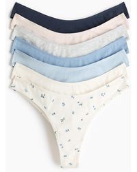 H&M - Set Van 7 Katoenen Slips - Lyst