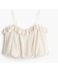 H&M - Bubble-hem Straptop - Lyst