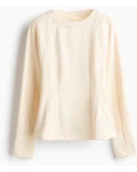 H&M - Getailleerde Sweater - Lyst