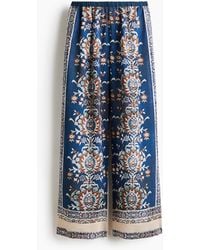 H&M - Pull-on Broek Van Viscosemix - Lyst
