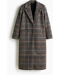 H&M - Single-breasted Jas - Lyst
