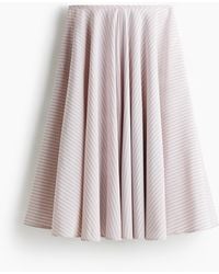 H&M - Jupe aus Jacquardstoff - Lyst