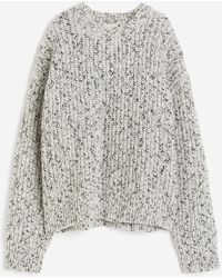 H&M - Oversize-Pullover aus Wollmix - Lyst