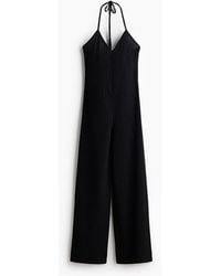 H&M - Halterjumpsuit - Lyst