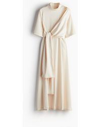 H&M - Harpergz Knot Long Dress - Lyst
