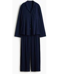 H&M - Pyjama Van Viscosemix - Lyst