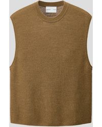H&M - Pull Sans Manches Loose Fit En Maille Envers - Lyst