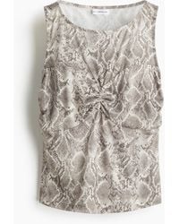 H&M - H & M - Tan - Grau - Damen - Lyst