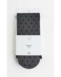 H&M - Gepunktete Strumpfhose 20 Denier - Lyst