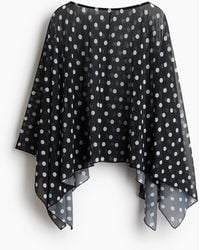 H&M - Mesh cape - Lyst