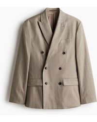 H&M - Doppelreihiges Jackett in Regular Fit - Lyst