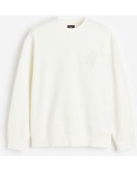 H&M - Sweater Met Applicatie - Lyst