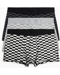 H&M - Set Van 3 Korte Katoenen Trunks - Lyst