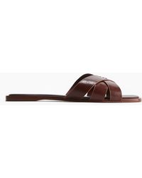 H&M - Ledersandalen - Lyst
