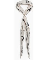 H&M - Tuch mit Perlendetail - Lyst