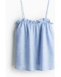 H&M - Trägertop mit Volantbesatz - Lyst