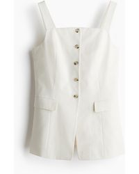 H&M - Long-Gilet - Lyst