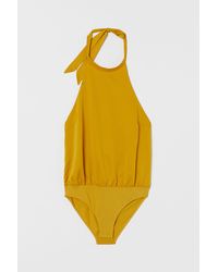 H&M Neckholder-Body - Gelb