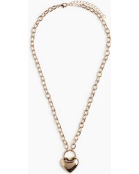H&M - Collier avec pendentif caur - Lyst