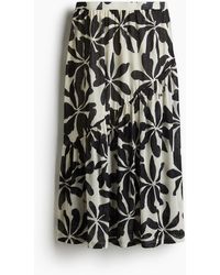 H&M - Transparante Gebreide Rok - Lyst