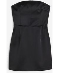 H&M - Mini-Bandeaukleid - Lyst