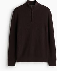 H&M - Pull Regular Fit Avec Col Zippé - Lyst