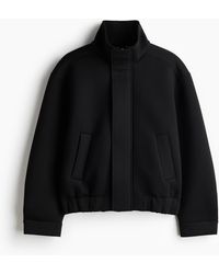 H&M - Scuba blouson jacket - Lyst
