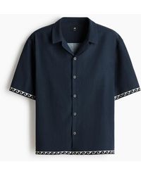 H&M - Freizeithemd aus Baumwolle in Relaxed Fit - Lyst
