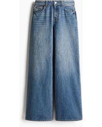 H&M - Flared Regular Jeans - Lyst