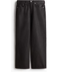 H&M - Straight Relaxed Jeans - Lyst