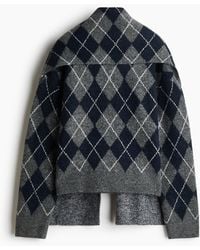 H&M - Pullover mit Schaldetail - Lyst
