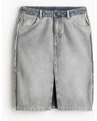 H&M - Knielanger Rock - Lyst