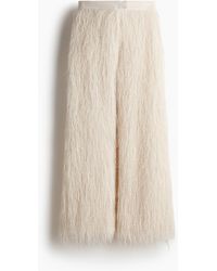 H&M - Hose mit Fransen - Lyst