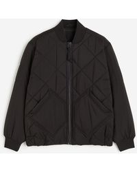 H&M - Diamond Quality Flight Jacket - Lyst