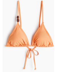H&M - Padded Triangelbikinitop - Lyst