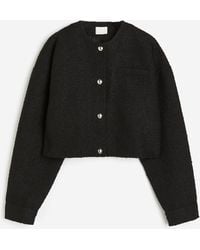 H&M - Oversized Jacke mit Knopfleiste - Lyst