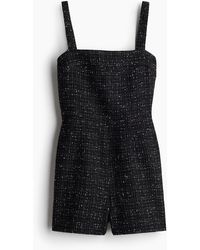 H&M - Kurzer Jumpsuit mit Karree-Ausschnitt - Lyst