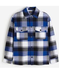H&M - Twill-Overshirt in Loose Fit - Lyst