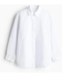 H&M - Oxfordbluse - Lyst