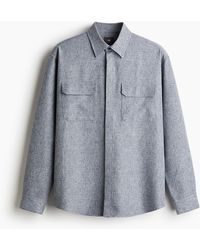 H&M - Chemise Regular Fit Avec Poches - Lyst