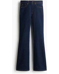 H&M - Flared High Jeans - Lyst