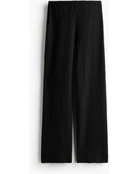 H&M - Broek Van Structuurtricot - Lyst