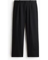 H&M - Pantalon Relaxed Fit En Lin Mélangé - Lyst