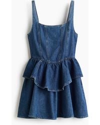 H&M - Ausgestelltes Jeanskleid - Lyst