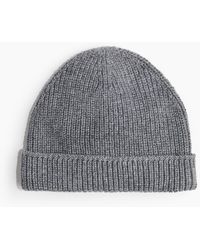 H&M - Ribgebreide Muts - Lyst