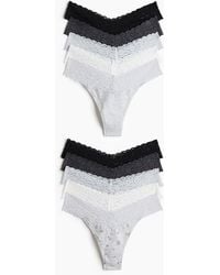 H&M - Set Van 10 Kanten Slips - Lyst
