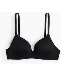 H&M - Padded Soft-bh Van Microvezel - Lyst