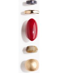 H&M - 5er-Pack Ringe - Lyst