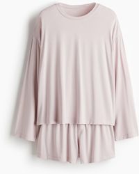 H&M - Pyjama aus Modal - Lyst